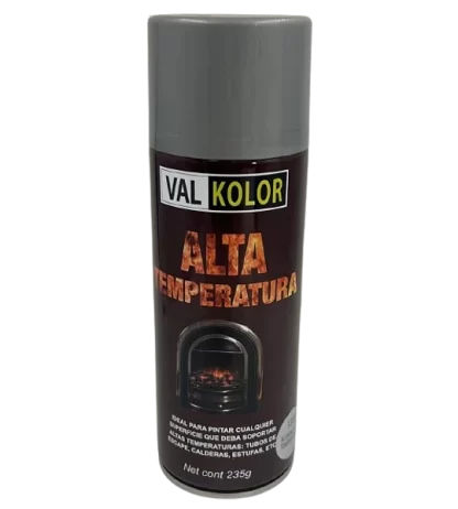 Pintura Spray Alta Temperatura Aluminio 250g VALKOLOR